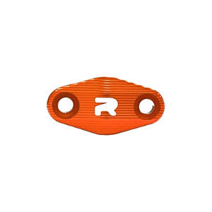 Arancione Husqvarna TE 125 16 componenti freno a tamburo per moto staffa del tubo del freno - Product Image 1