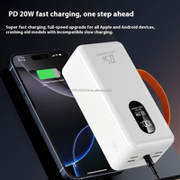 Banque d'alimentation Durable de haute qualité 22.5W charge rapide avec poignée de lanière de torche LED USB-C chargeur Portable 50000mah
