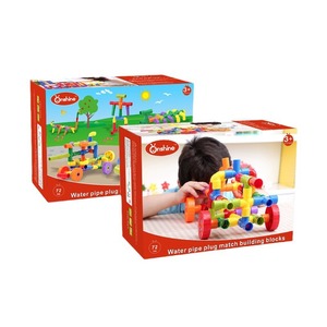 Onshine Water Pipe Building Blocks 72 Pcs <b>Educational</b> <b>Toy</b> For Children Aged 3-6 Years Plastic Construction Set - Product Image 4