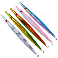 Offre Spéciale artificiel vertical en métal gabarit poisson leurre plomb lumineux pêche en haute mer jigging appâts