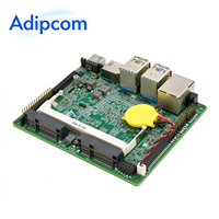 Carte mère industrielle embarquée Intel Celeron N3350, double LAN Gigabit, 5 ports RS232 COM, double HDMI