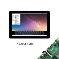 Nueva Pantalla LCD TFT Táctil Capacitiva de 10.1 Pulgadas Full HD IPS 1920x1200 con HDMI y USB para Raspberry Pi 3/3B/4B (2026)