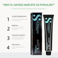 Vente en gros, crème professionnelle semi-permanente personnalisée pour teinture capillaire au henné blanc pour cheveux gris