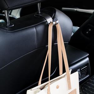 2 Ganci <span class=keywords><strong>per</strong></span> Sedile <span class=keywords><strong>Auto</strong></span> in Lega di Alluminio, Resistenti e Antiscivolo con Rivestimento in Silicone <span class=keywords><strong>per</strong></span> Poggiatesta - Product Image 4