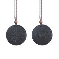 Pendentif Énergétique Amazon / Bijou Solide Anti-Âge en Pierre Volcanique Modèle KM8001 en Stock Vente en Gros
