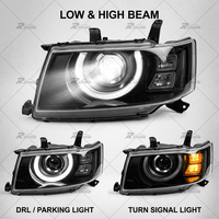 Venta al por mayor de fábrica: Faros LED para coche Probox Van 2003-2008, conjunto de faros delanteros Plug and Play con DRL y señal de giro