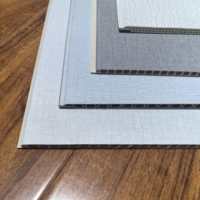 Paneles de Techo Duraderos, Resistentes a los Rayos UV, de PVC WPC, Impermeables, Ignífugos, Fáciles de Limpiar, No Tóxicos, Tamaños Personalizables, para Cocina, Baño, Hotel