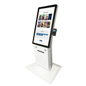 Automated Self-Service Ticket Kiosk With Touch Screen Payment <strong>Queue</strong> <strong>Management</strong> And Voucher Printer For Movie Theaters - Product Image 1