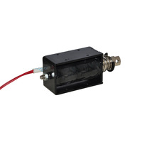 DC12V 10mm Hub Metallrahmen + Kupferspule Zug-Druck-Solenoid-Elektromagnet 15N Anfangssaugkraft Eiersortiermaschine Youge
