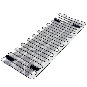 Condenseur de réfrigérateur <span class=keywords><strong>à</strong></span> <span class=keywords><strong>tube</strong></span> métallique, bobine de condenseur statique <span class=keywords><strong>pour</strong></span> réfrigérateur-congélateur, <span class=keywords><strong>tube</strong></span> serpentin noir avec ailettes métalliques - Product Image 1