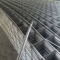 Vente en gros de plaques de treillis métallique en acier renforcé SL62 SL82 SL92, treillis métallique soudé simple renforcé pour la coupe de barres d'armature en béton