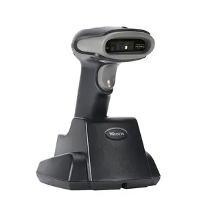 CMOS 2D 200times/scan USB Cheap Handheld QR Bar Code Reader Wireless Barcode Scanner With Printers For Pos System