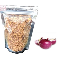 Cebolla Roja y Amarilla Frita Certificada Halal Kosher, Diferentes Tamaños, Cebolla Seca para Condimento de Alimentos