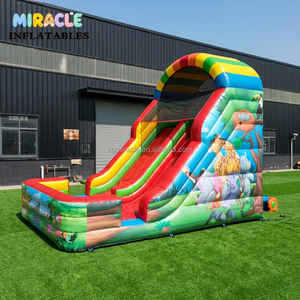 <span class=keywords><strong>Toboggan</strong></span> aquatique gonflable commercial à double piste pour enfants, <span class=keywords><strong>toboggan</strong></span> gonflable d'extérieur pour location événementielle et fêtes - Product Image 4