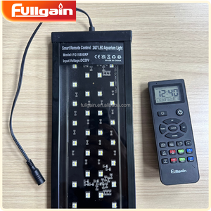 Fullgain FG158 Pro 5054 WRGB 84W <span class=keywords><strong>Lampe</strong></span> <span class=keywords><strong>LED</strong></span> pour <span class=keywords><strong>aquarium</strong></span> à spectre complet programmable, haute puissance, avec simulation du lever et du coucher du soleil - Product Image 1