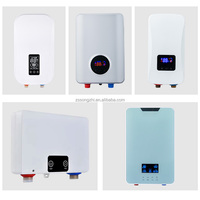 Chauffe-eau électrique instantané sans réservoir pour toute la maison, pour douche, montage mural, commande tactile, appareil électroménager