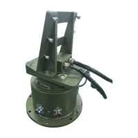 Antena de Radar de 360 Grados Montada en Vehículo, Unidad de Giro e Inclinación PTZ de un Solo Eje, Cabezal Motorizado