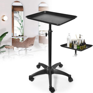 Salon <b>Trolley</b> Plastic Minimalist Design <b>4</b> <b>Wheel</b> Easy Moving Commercial Furniture - Product Image 4