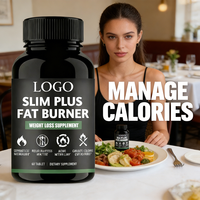 Comprimés Minceur Naturels Superfood Slim Plus à Base de Plantes – Brûleur de Graisse Puissant et Rapide pour la Perte de Poids