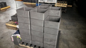 Crisol de grafito de alta pureza y alta densidad para ánodo de batería de iones de litio y material de cátodo sinterizado hecho en China - Product Image 6