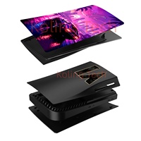 Abdeckplatten für PS5 Fat Disc Edition Modell GT Ersatz-Seitenpaneele für Playstation 5 Benutzerdefinierte Konsolen-Frontplatten