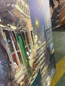 Phong cảnh hiện đại vải in <span class=keywords><strong>3D</strong></span> bức tranh sơn dầu hình ảnh tường Áp phích phong cách phòng khách và phòng ngủ tường trang trí nghệ thuật hình ảnh - Product Image 4