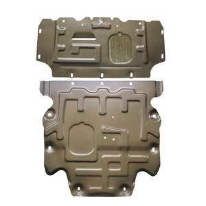 แผ่นกันกระแทกใต้ท้องเครื่องยนต์แบบ 3 มิติ ผลิตจากเหล็กและอะลูมิเนียม สำหรับรถยนต์ออดี้ A6L A7 ปี 2013-2018 - Product Image 4