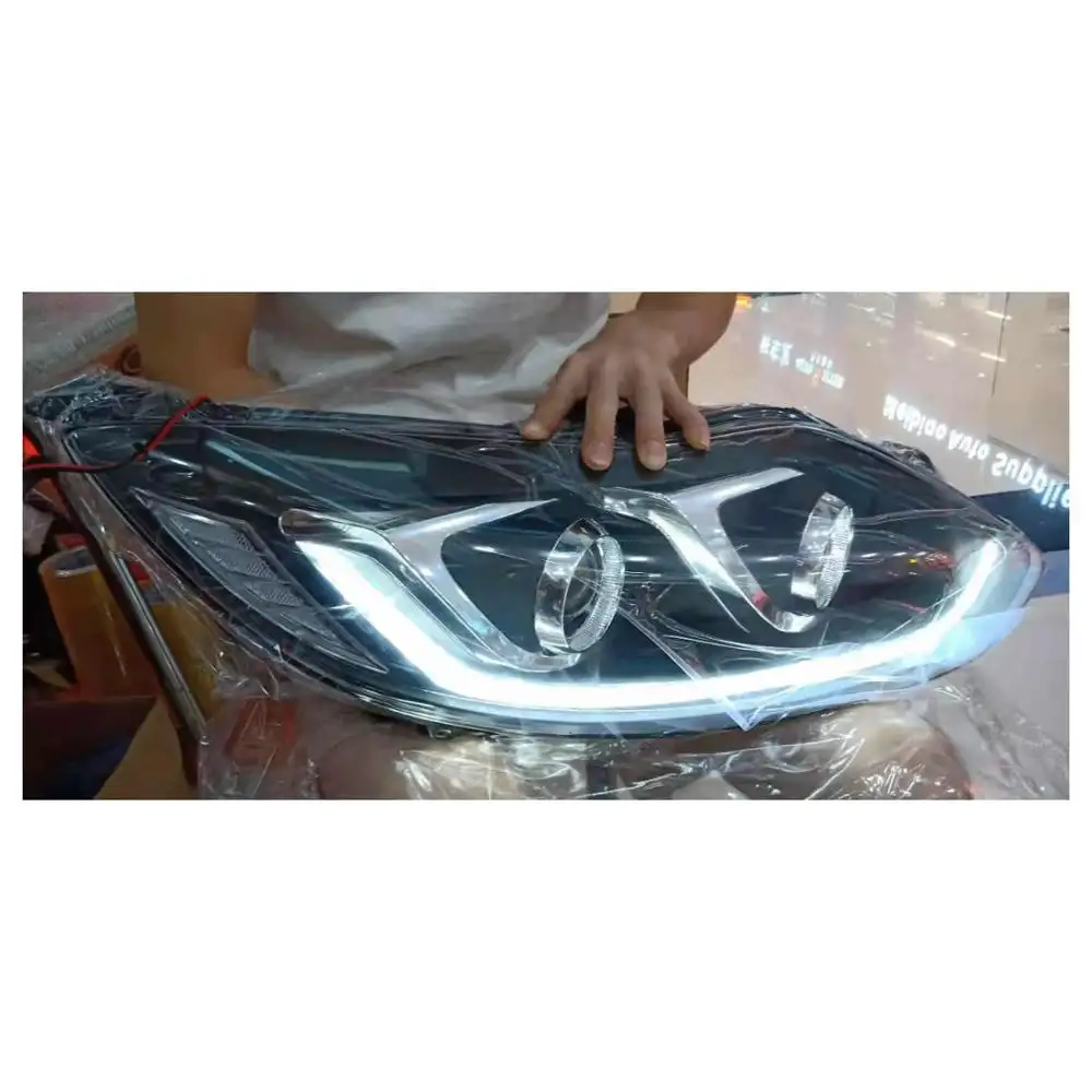 Auto Koplamp Voor Ford 2012-2014 Auto Led Drl Licht