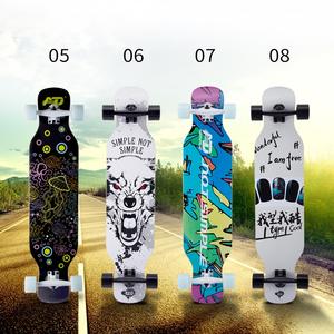 Producto en Oferta, Venta Directa de Fábrica de Patinetas, Longboard de Bajo <span class=keywords><strong>Precio</strong></span> con Ruedas de PU 85A para Niños y Adultos - Product Image 4