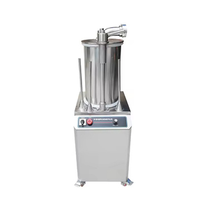 Groothandelsprijs Commerciële Roestvrijstalen Elektrische Verticale Worst Vulmachine Voor Duitse Kip Salami Klysma - Product Image 3