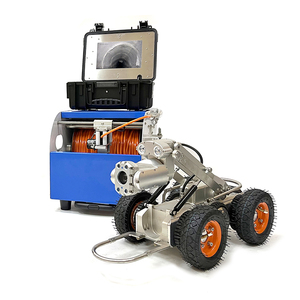 CCTV Underground Water Pipe Network <span class=keywords><strong>NDT</strong></span> Inspection <span class=keywords><strong>Crawler</strong></span> Roboters ystem PTZ Kamera Preis - Product Image 6