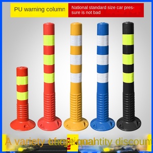 Columna <span class=keywords><strong>de</strong></span> Protección Vial <span class=keywords><strong>de</strong></span> TPU Elástico Reflectante Rojo <span class=keywords><strong>de</strong></span> 100 cm, Duradera, Anticolisión, Aislante, <span class=keywords><strong>de</strong></span> EVA, <span class=keywords><strong>de</strong></span> Plástico PU - Product Image 3