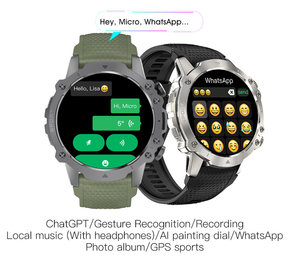 Montres connectées sportives d'extérieur M11 R8 R25 avec Bluetooth, WhatsApp, IA ChatGPT et fonction de dessin – Vente en gros - Product Image 5