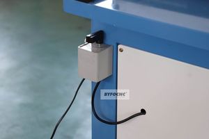 BYFO CNC HVAC Air Duct Beading Leveling Metal <strong>Grooving</strong> <strong>Machine</strong> For Sale - Product Image 3