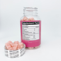 Supplément OEM à base de plantes Sautes d'humeur Crampes Ballonnements Hormonal Acné PMS Gommes pour adultes Dosage liquide Oral-Pas pour les femmes enceintes