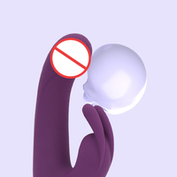 G-Punkt-Vibrator mit Heizfunktion, Hasenohren, Klitorisstimulator, Sexspielzeug, 10 Frequenzen, USB-aufladbar, wasserdicht IPX6