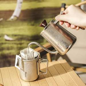 PINKAH Tasse en titane Portable <span class=keywords><strong>Camping</strong></span> Ultraléger avec couvercle Durable pour la randonnée et les voyages en déplacement - Product Image 4