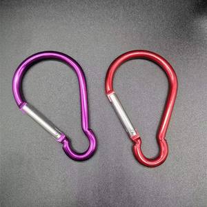 Mosquetón Tipo Bombilla de Aleación de Aluminio Wei, Capacidad de Carga de 20 kg, Multicolor, Gancho para Escalada y Camping al Aire Libre - Product Image 2