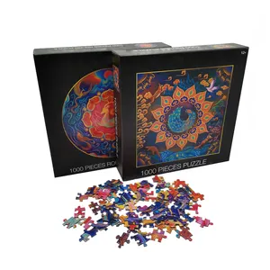 Diskon besar Multi-Piece Puzzle Jigsaw pendidikan DIY mainan kartun Unisex gaya untuk segala usia