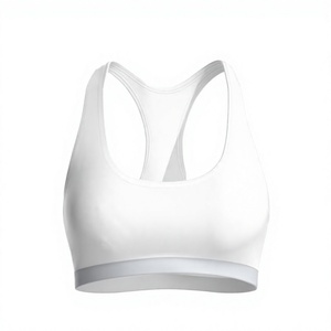 Women's Sports <b>Bra</b> Breathable Comfortable Light Support Running Fitness Yoga <b>Bra</b> Four-Way <b>Stretch</b> Front Logo - Product Image 3