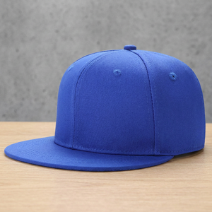Casquette de baseball bleu marine à 6 panneaux unisexe, ajustée, couleur unie, en coton, décontractée, taille adulte 58-60CM, tissu courant, réglable - Product Image 3