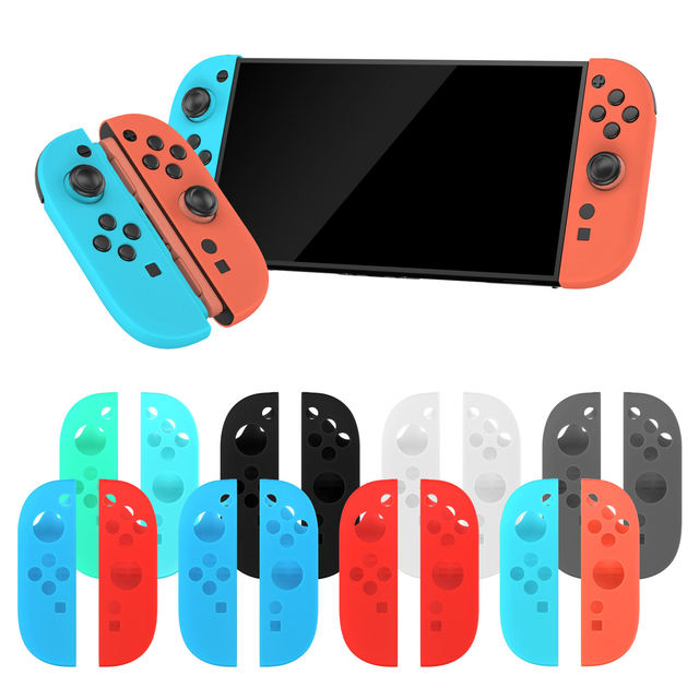 For Nintendo for Switch Soft Silicone Shell Case for Left and Right Handled Joy-Con 2 Controllers Game Accessories
