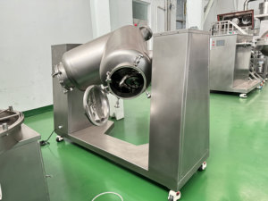 Mezcladora Industrial Pequeña de 40 Litros, Mezcladora de Polvo Tipo V para Alimentos - Product Image 2