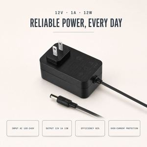 Maßgefertigtes Professionelles 12V 1A 12W Netzteil PSE-Zertifiziert US-Stecker für Audio-Video-Lautsprecher Verstärker IT-Geräte - Product Image 4