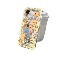 Funda Protectora para Teléfono con Estampado de Oso, Anti-Golpes y Anti-Caídas, de TPU, Directo de Fábrica, para iPhone 7 8 X XS XR 11 12 13 14 15 Pro Max