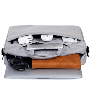 Waterproof Portable <b>Laptop</b> Bag Travel Briefcase Messenger Fashion Pink Double Shoulder Sleeve <b>Protector</b> Briefcase Pc - Product Image 5