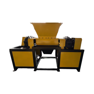 เครื่องบดพลาสติก PE/PP/PVC ประสิทธิภาพสูง แบบสองเพลา พร้อมปั๊มเกียร์คู่ แข็งแรงทนทาน สำหรับบดขยะพลาสติก - Product Image 5