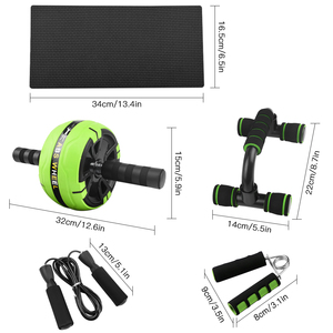 Kit de Rueda Abdominal 7 en 1 para Ejercicios en Interiores, Equipo de Gimnasio en Casa - Product Image 3