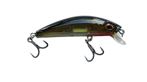 Leurres de pêche coulants ABS Minnow 7cm 10.4g, appâts durs artificiels avec hameçons Mustad, corps lumineux, billes sonores, taux de capture élevé - Product Image 3