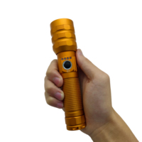 Lampe torche LED 2000LM personnalisée, étanche IP65, portée 373M, 3000mAh rechargeable, pour camping, OEM ODM, moule gratuit, vente en gros en vrac – 44 ans d'expérience usine